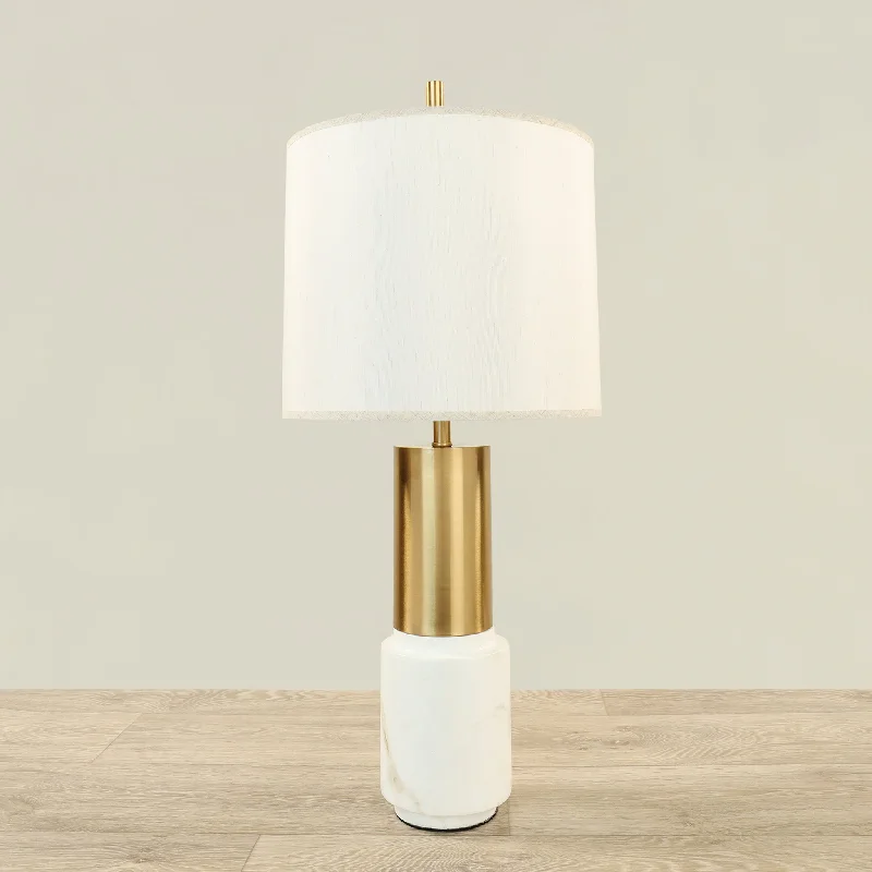 metal table lamps with a matte black finish for a sleek appearancemetal table lamps with a matte black finish for a sleek appearanceMarble Table Lamp