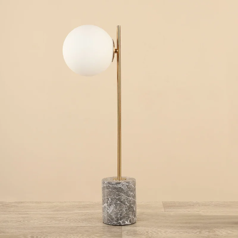 metal table lamps with a matte black finish for a sleek appearancemetal table lamps with a matte black finish for a sleek appearanceMarble Table Lamp