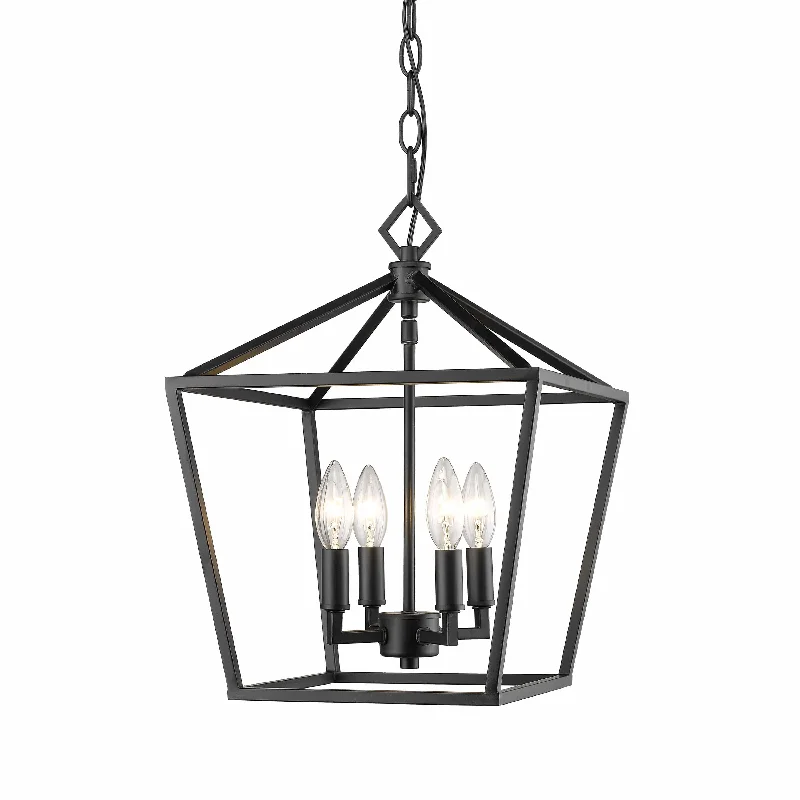 Tropical - Themed Ceiling Lights with Palm - Leaf Shapes and Rattan WrapsTropical - Themed Ceiling Lights with Palm - Leaf Shapes and Rattan WrapsPendant Fixture - Matte Black - 12in. Diameter - E12 Candelabra Base