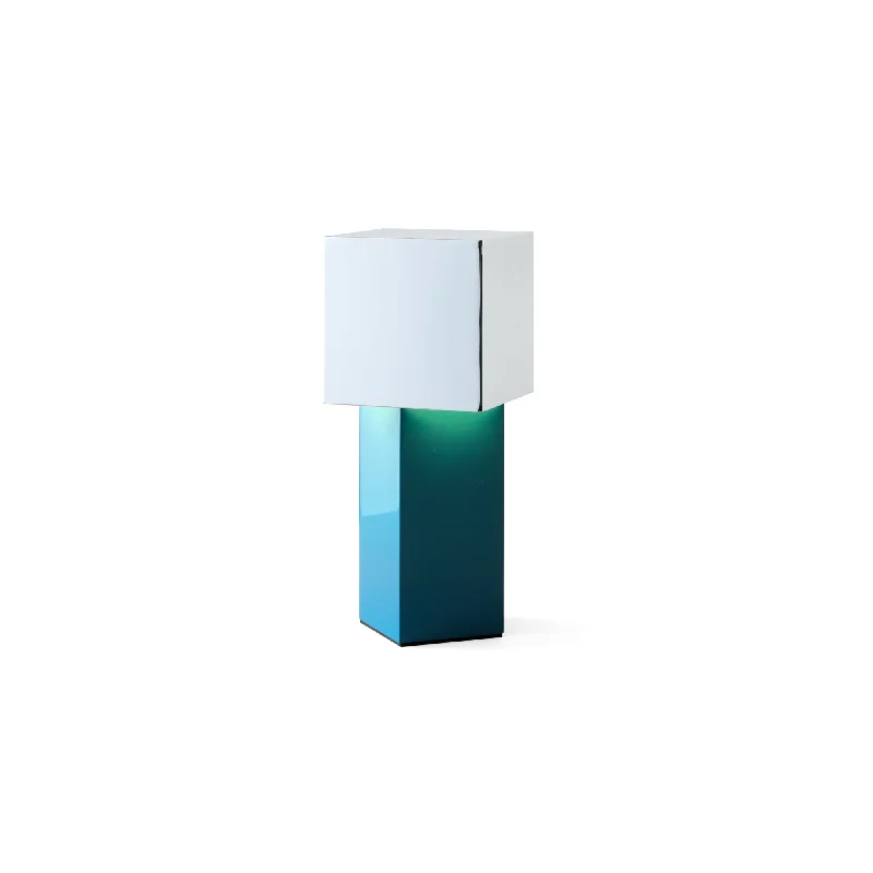 crystal table lamps with dazzling prisms for a glamorous effectcrystal table lamps with dazzling prisms for a glamorous effectPivot ATD7 Portable Lamp - Blue/Silver