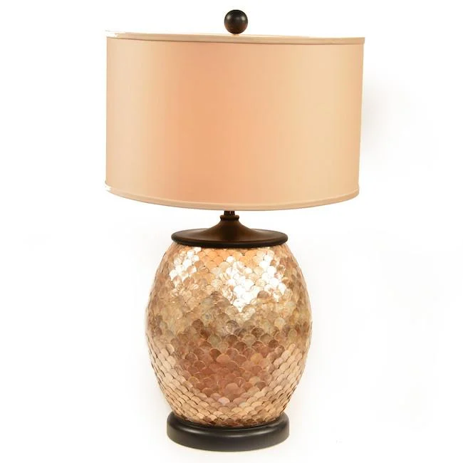 asian inspired table lamps with bamboo accents for a zen atmosphereasian inspired table lamps with bamboo accents for a zen atmosphereSea Shell Table Lamp - Neutral