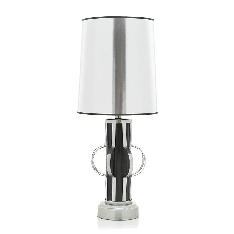 rustic farmhouse table lamps for cozy kitchensrustic farmhouse table lamps for cozy kitchensTall Black + Chrome Table Lamp with Silver Shade rustic farmhouse table lamps for cozy kitchensrustic farmhouse table lamps for cozy kitchensTall Black + Chrome Table Lamp with Silver Shade