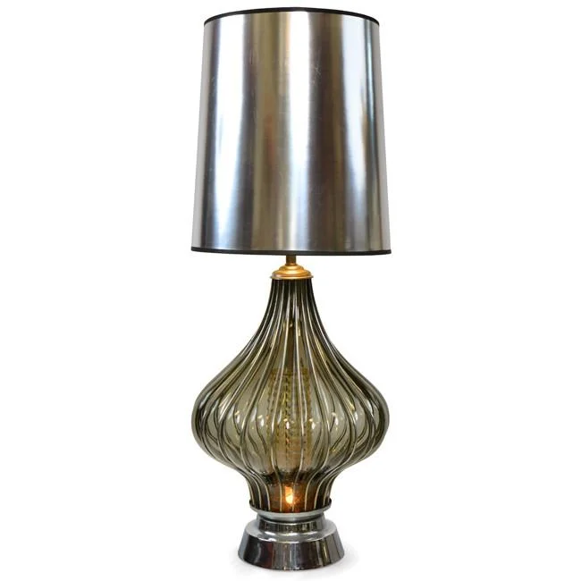 modern minimalist table lamps for contemporary living roomsmodern minimalist table lamps for contemporary living roomsSmoked Glass Table Lamp